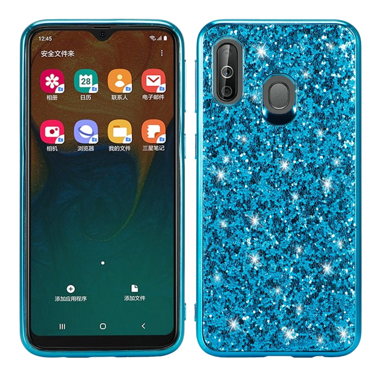 Coque antichoc en TPU pailleté pour Galaxy A40
