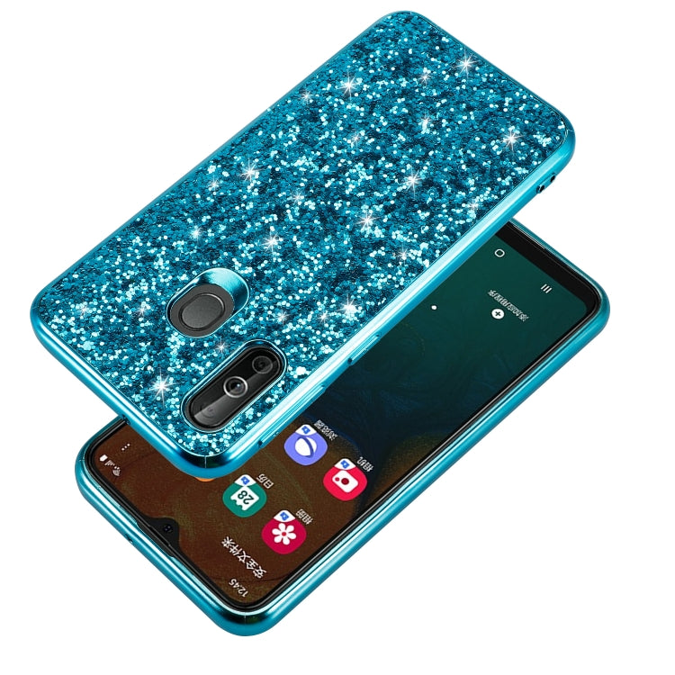 Coque antichoc en TPU pailleté pour Galaxy A40