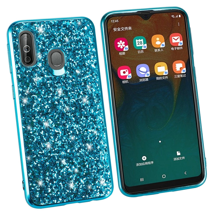 Coque antichoc en TPU pailleté pour Galaxy A40