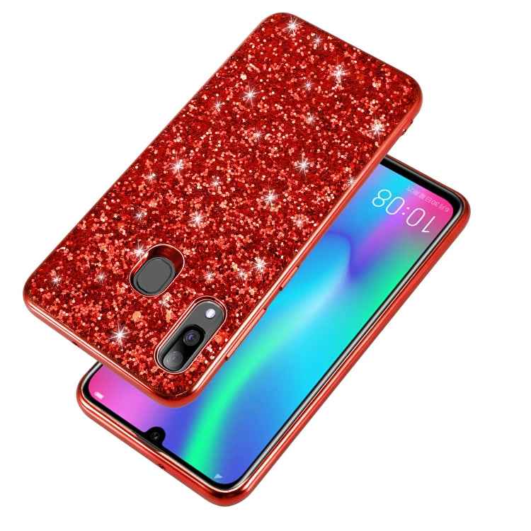 Glittery Powder Shockproof TPU Case for Galaxy A30