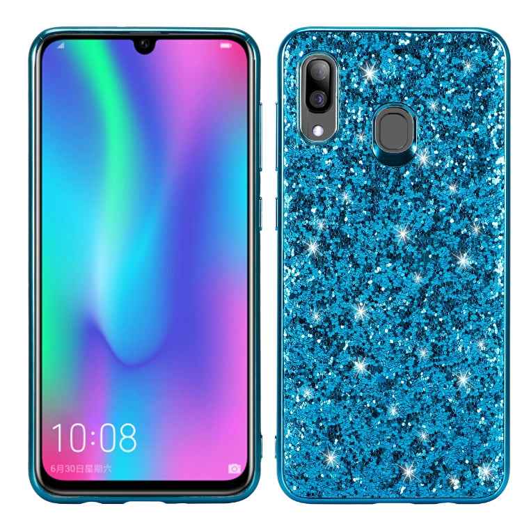 Glittery Powder Shockproof TPU Case for Galaxy A30