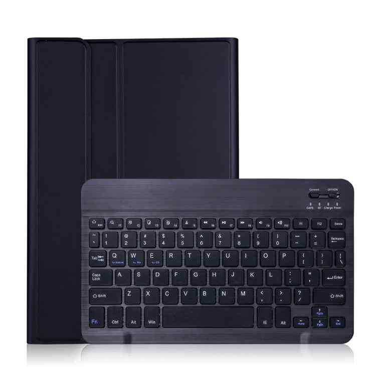 A860 For Samsung Galaxy Tab S6 10.5 inch T860 / T865 Detachable Bluetooth Keyboard Tablet Case with Pen Holder Elastic Strap