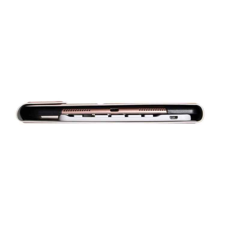 A860 For Samsung Galaxy Tab S6 10.5 inch T860 / T865 Detachable Bluetooth Keyboard Tablet Case with Pen Holder Elastic Strap