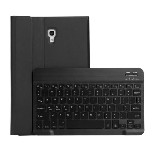 ST590S Bluetooth 3.0 Fine Wool Texture PU Leather ABS Detachable Seven-color Backlight Bluetooth Keyboard Leather Tablet Case for Samsung Galaxy Tab A 10.5 inch T590 / T595, with Pen Slot & Holder