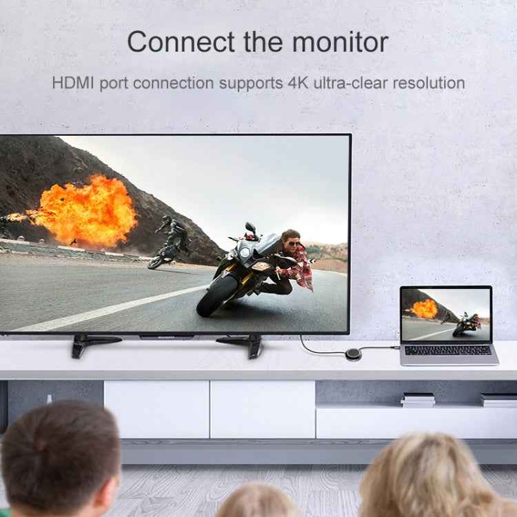 USB-C / Type-C to USB 3.0 x 3 + USB-C / Type-C + HDMI + RJ45 + SD / TF Card Reader Multi-function HUB Adapter