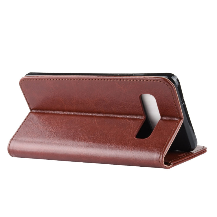 R64 Texture Single Fold Horizontal Flip Leather Case for Galaxy S10, with Holder & Card Slots & Wallet, For Galaxy S10