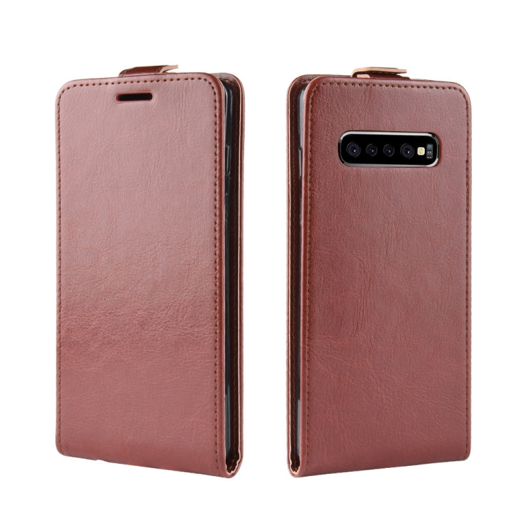 Business Style Vertical Flip TPU Leather Case for Galaxy S10+, with Card Slot, For Galaxy S10+, For Samsung Galaxy S10+