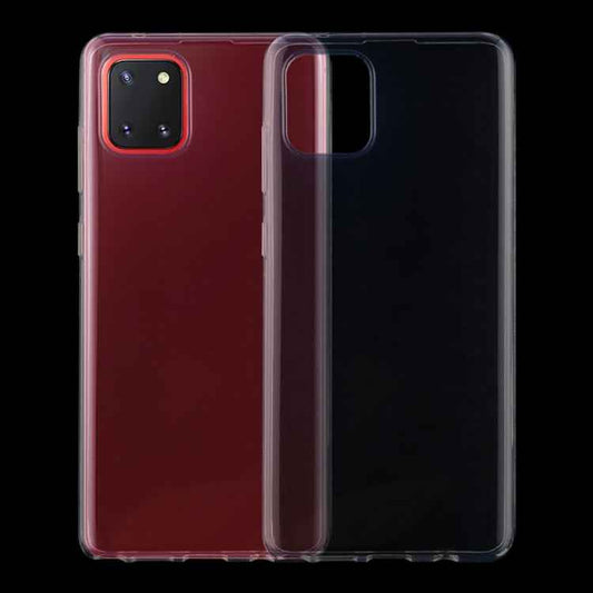 For Galaxy Note 10 Lite 0.75mm Ultrathin Transparent TPU Soft Protective Case