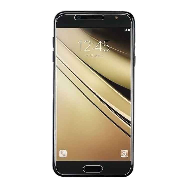 10 PCS 9H 2.5D Tempered Glass Film for Galaxy C7 (2017)