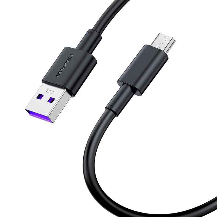 awei CL-77M 5A USB to Micro USB Interface Smart Fast Charge TPE Data Cable, Cable Length: 1m