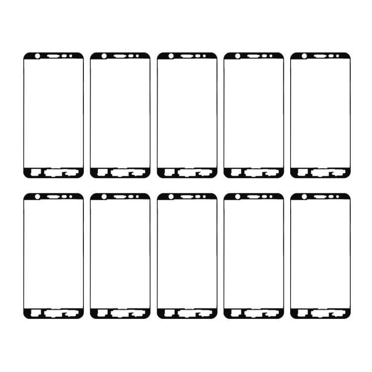 For Galaxy J7 Prime / G610 10pcs Front Housing Adhesive, For Samsung Galaxy J7 Prime
