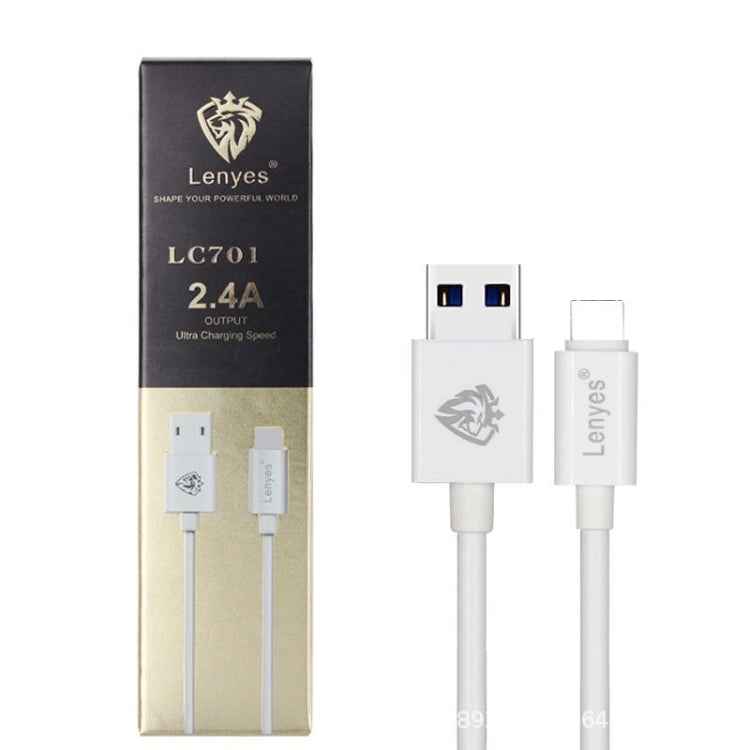 Lenyes LC701 2m 2.0A Output USB to Micro USB PVC Data Sync Fast Charging Cable