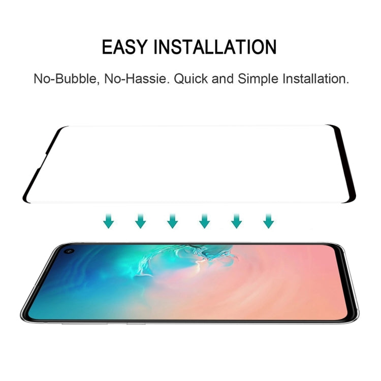 25 PCS 9H 2.5D Premium Curved Screen Crystal Tempered Glass Film for Galaxy S10, Lessen Version, For Galaxy S10, Lessen Version (25 PCS)