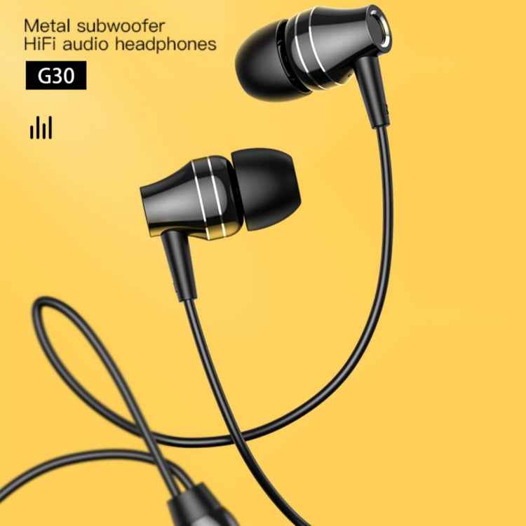 Galante G30 HIFI Sound Quality Metal Tone Tuning In-Ear Wired Earphone