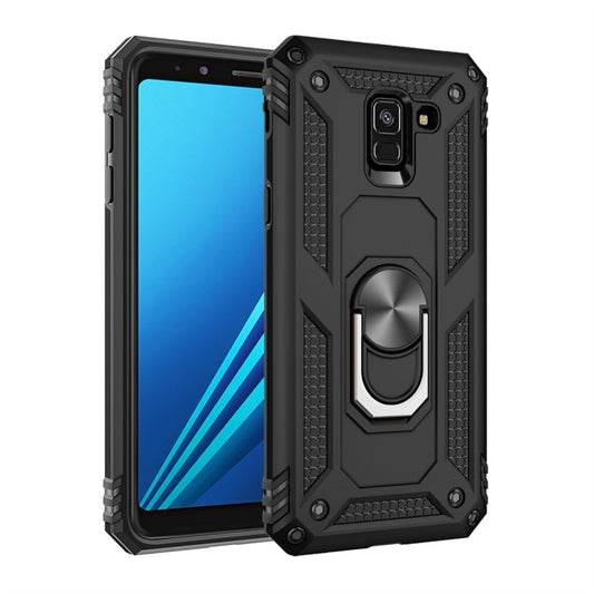 Armor Shockproof TPU + PC Protective Case for Galaxy A8 (2018), with 360 Degree Rotation Holder