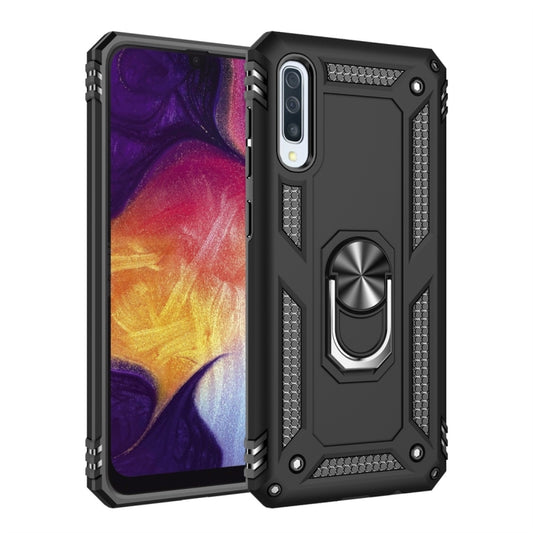 Armor Shockproof TPU + PC Protective Case for Galaxy A50, with 360 Degree Rotation Holder