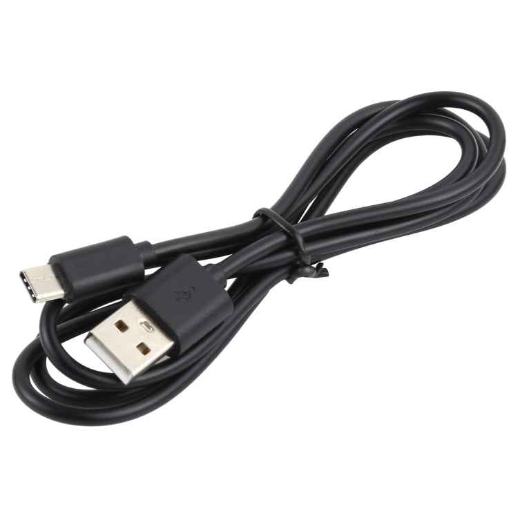 LZ-728 2 in 1 18W QC 3.0 USB Interface Travel Charger + USB to USB-C / Type-C Data Cable Set, EU Plug, Cable Length: 1m