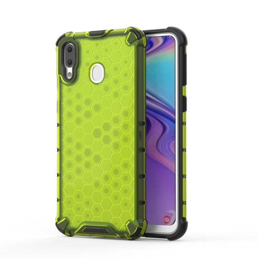 Shockproof Honeycomb PC + TPU Case for Galaxy M20, For Galaxy M20