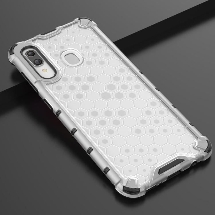 Shockproof Honeycomb PC + TPU Case for Galaxy A30, For Galaxy A30