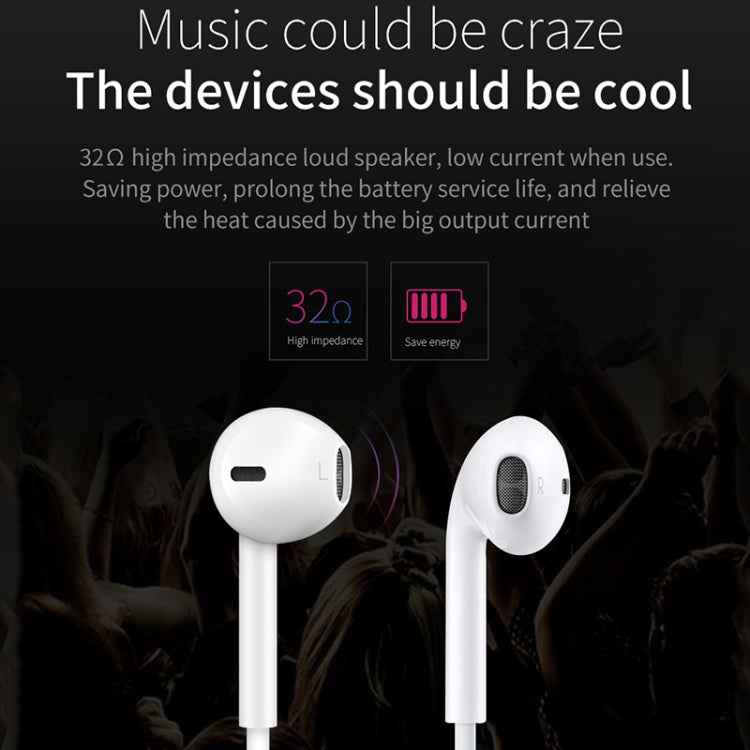JOYROOM JR-EP1 1.2m 3.5mm Plug Wire Control In-Ear Earphone