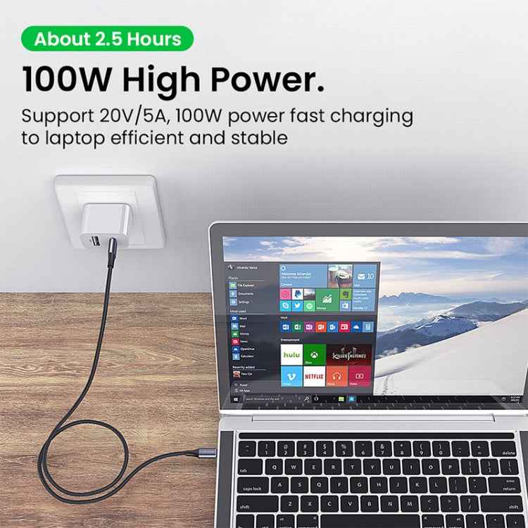 USB-C / Type-C Male to USB-C / Type-C Male Transmission Data Charging Cable, Cable Length: 1.5m