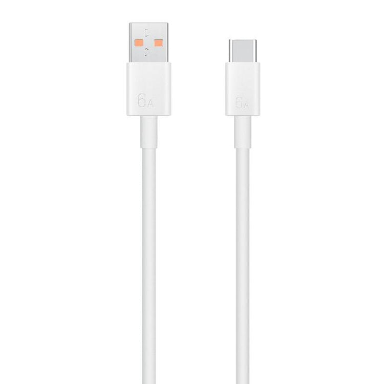 Original Honor AC790 6A USB to USB-C / Type-C Interface Charging and Transmission Data Cable, Cable Length: 1m