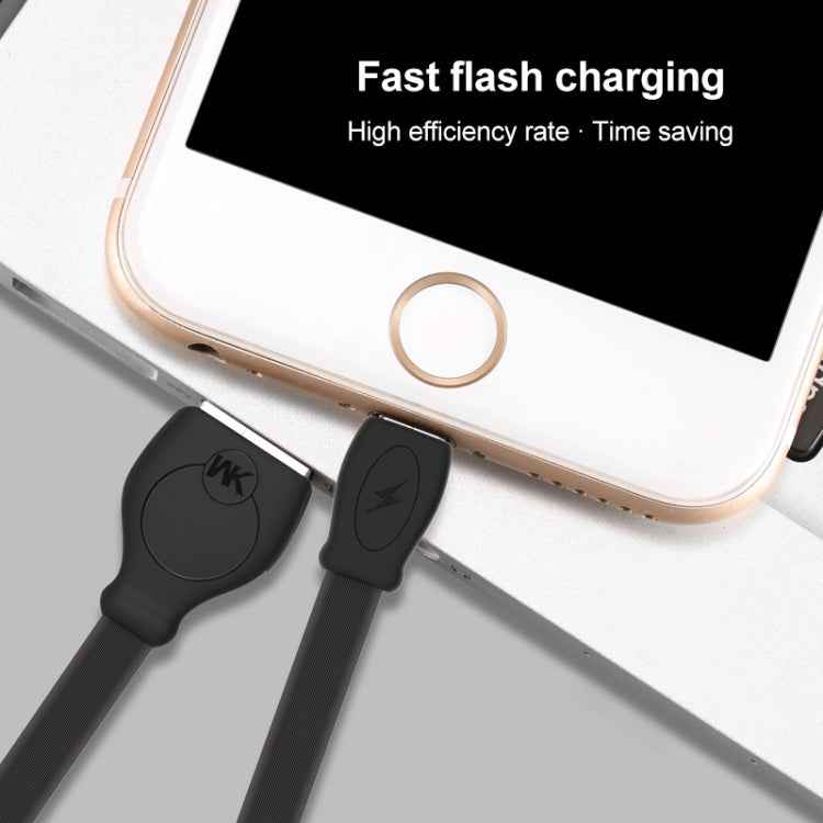 WK WDC-023m 2.4A Micro USB Fast Charging Data Cable, Length: 3m