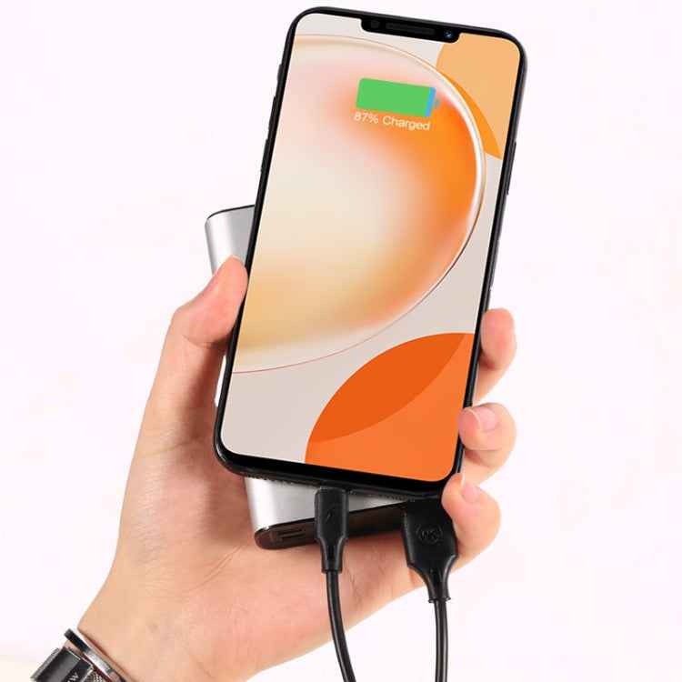 WK WDC-105m 2.4A Micro USB Full Speed Pro Charging Data Cable, Length: 25cm