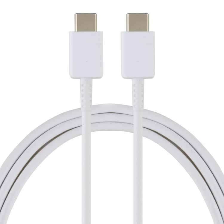 33W 6A USB-C / Type-C Male to USB-C / Type-C Male Fast Charging Data Cable for Samsung Galaxy Note 10, Cable Length: 1m