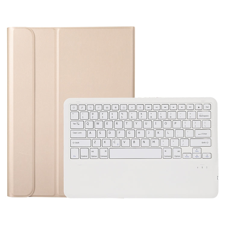 A970 Detachable Bluetooth Keyboard Ultrathin Horizontal Flip Leather Tablet Case for Samsung Galaxy Tab S7 FE T730 / T736 / S7+ T970 / T975 / T976, without Pen Slot