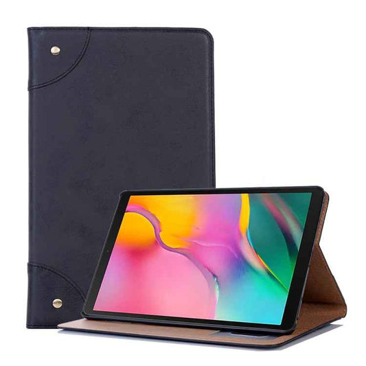 Retro Book Style Horizontal Flip Leather Case for Galaxy Tab A 10.1 (2019) T510 / T515,  with Holder & Card Slots & Wallet