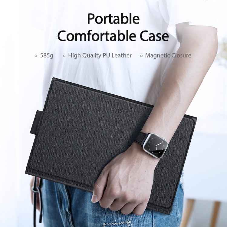 For Samsung Galaxy Tab S6 Lite DUX DUCIS Detachable Bluetooth Keyboard Ultrathin Horizontal Flip Leather Tablet Case with Touchpad & Smart Sleep Function & Holder