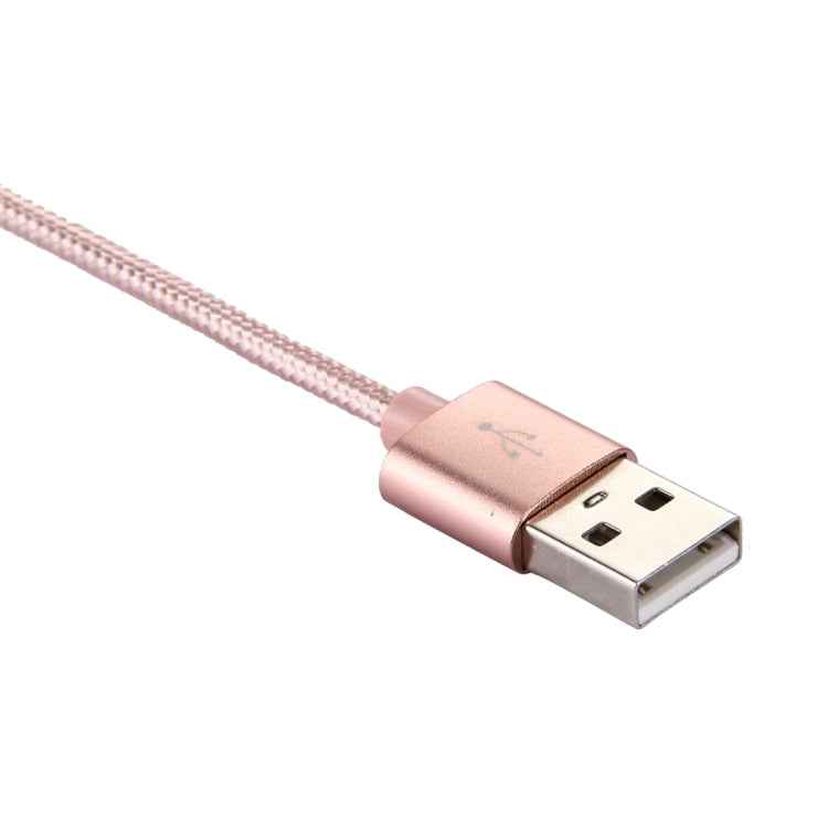 Knit Texture USB to USB-C / Type-C Data Sync Charging Cable, Cable Length: 1m, 3A Total Output, 2A Transfer Data