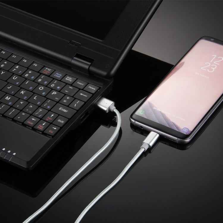 Knit Texture USB to USB-C / Type-C Data Sync Charging Cable, Cable Length: 3m, 3A Total Output, 2A Transfer Data