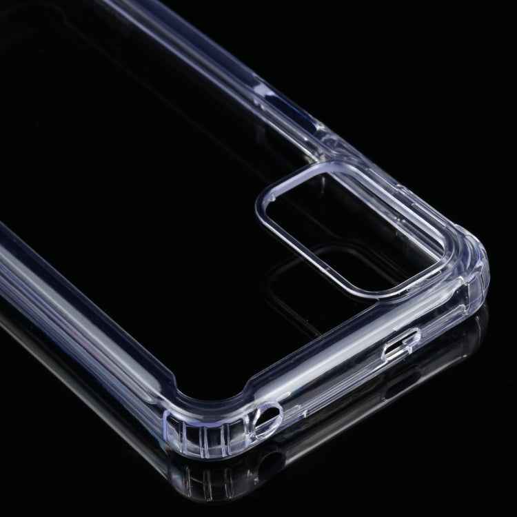 For Xiaomi Redmi Note 10 5G Four-corner Shockproof Transparent TPU + PC Protective Case