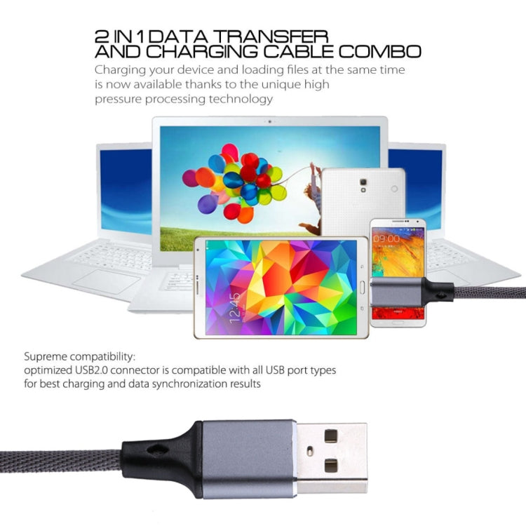 For  Samsung, Huawei, Xiaomi, HTC, LG, Sony, Lenovo and other Smartphones, Micro USB Grey, Micro USB Blue, Micro USB Red, Micro USB White, Micro USB Black, Micro USB Pink