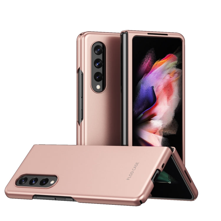 For Samsung Galaxy Z Fold3 5G Skin Feel Frosted Electroplating Foldable PC Protective Case, For Samsung Galaxy Z Fold3 5G