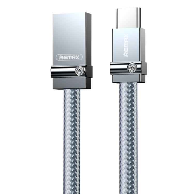REMAX RC-091a 2.4A USB to USB-C / Type-C Golden Diamond Data Sync Charging Cable, Cable Length: 1m