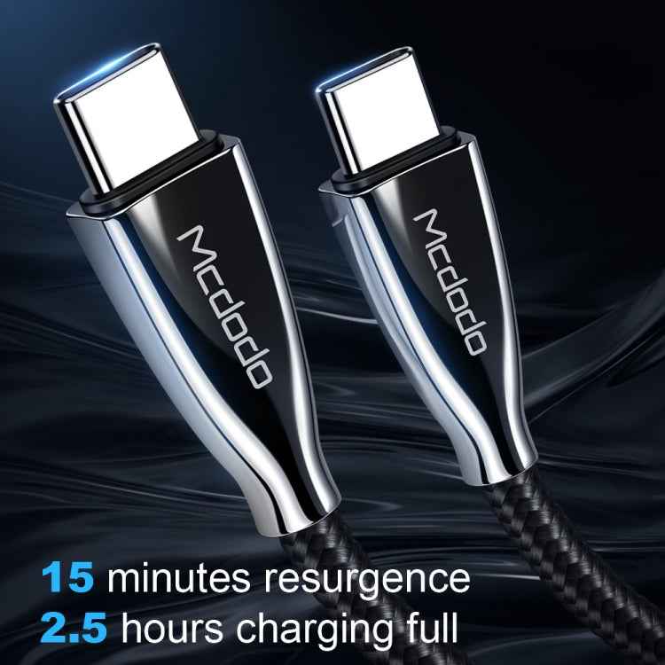 Mcdodo CA-5891 Excellence Series 3A Type-C to Type-C Cable, Length: 2m