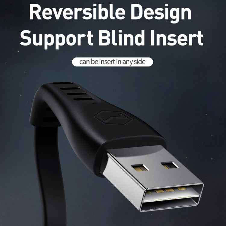 Mcdodo CA-6431 Flying Fish Series Type-C to USB LED Data Cable, Length: 1.2m