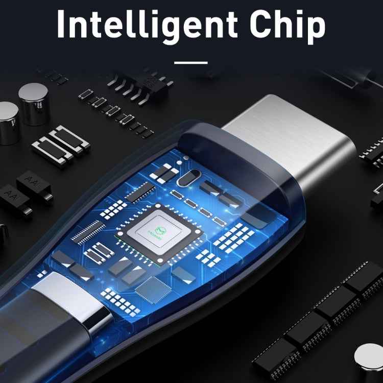 Mcdodo CA-6431 Flying Fish Series Type-C to USB LED Data Cable, Length: 1.2m