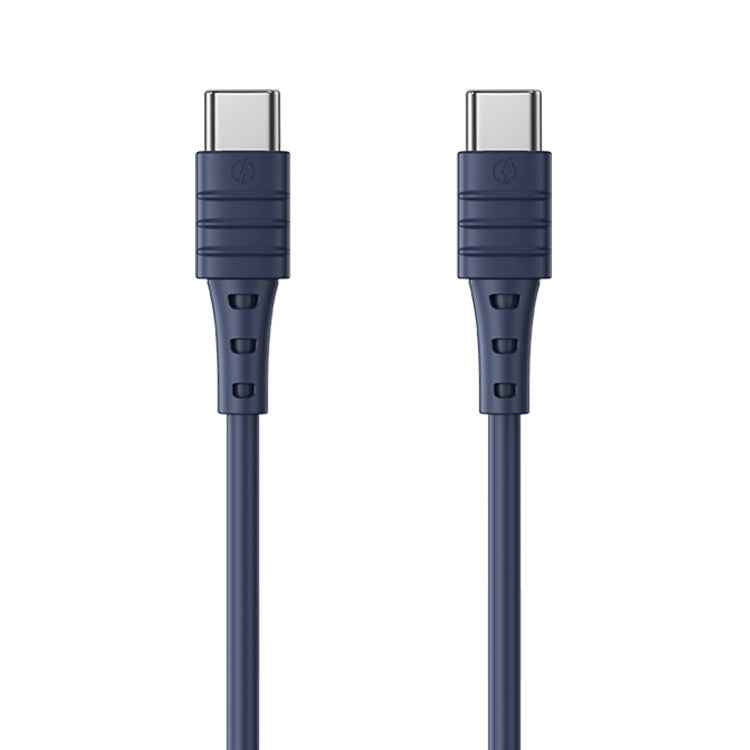 REMAX RC-068 PD 65W Type-C / USB-C to Type-C / USB-C High Elastic TPE Fast Charging Data Cable, Length: 1m