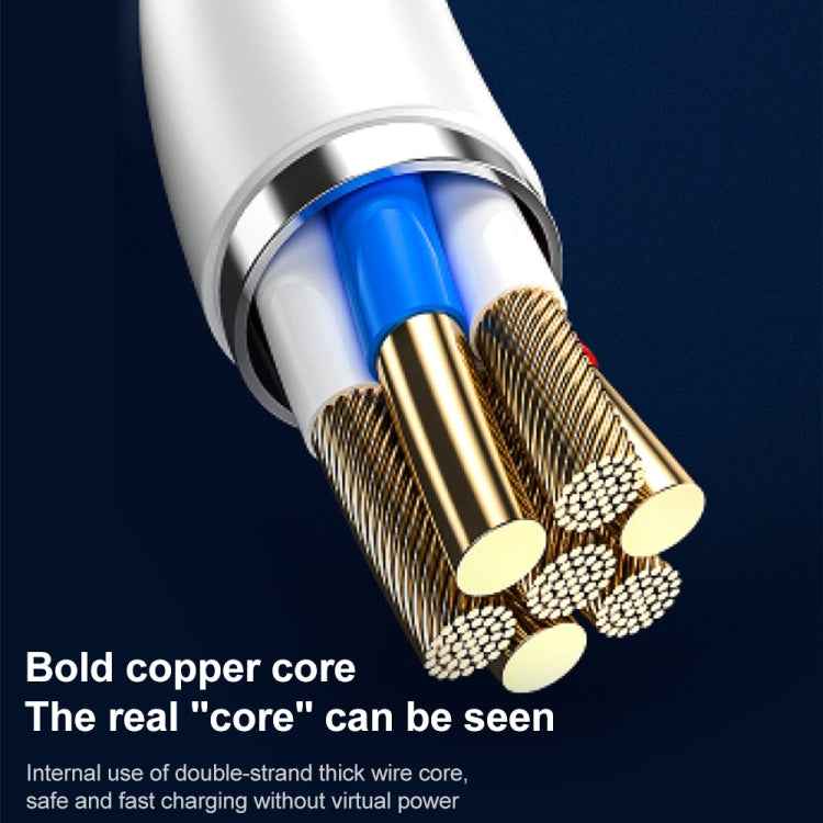 WK WDC-152 6A Micro USB Fast Charging Data Cable, Length: 1m