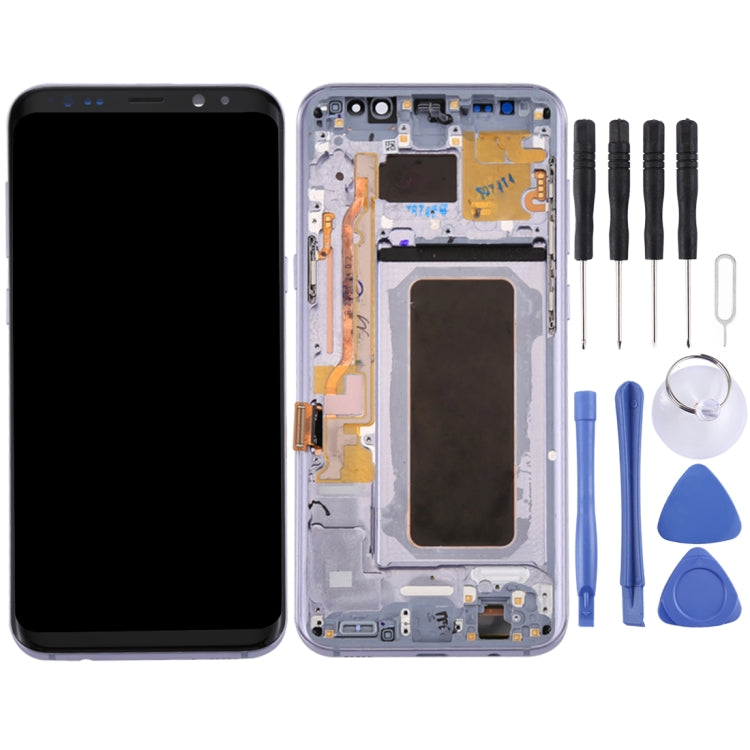 Original LCD Screen + Original Touch Panel with Frame for Galaxy S8+ / G955 / G955F / G955FD / G955U / G955A / G955P / G955T / G955V / G955R4 / G955W / G9550, For Samsung Galaxy S8+ / G955, For Galaxy S8+ (Frame)