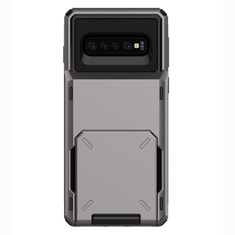 Shockproof TPU + PC Protective Case for Galaxy S10, with Card Slot