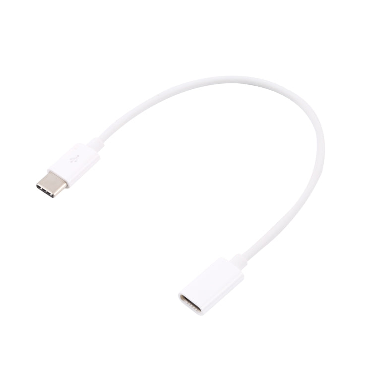 USB-C / Type-C Male to Type-C Female Extended Cable, Length: 1m
