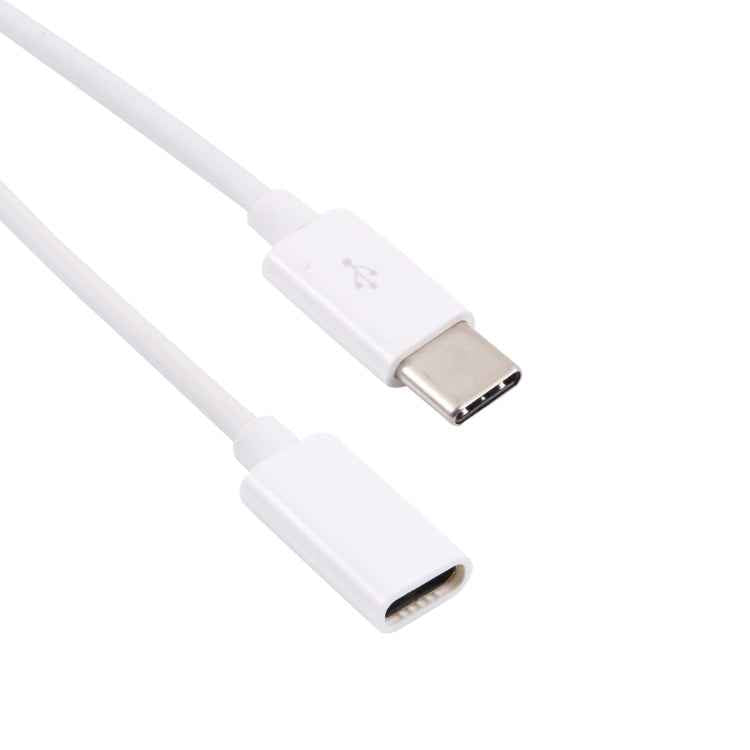 USB-C / Type-C Male to Type-C Female Extended Cable, Length: 1m