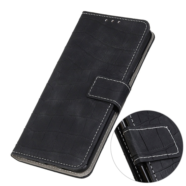 Crocodile Texture Horizontal Flip Leather Case for Galaxy A40, with Holder & Wallet & Card Slots & Photo Frame