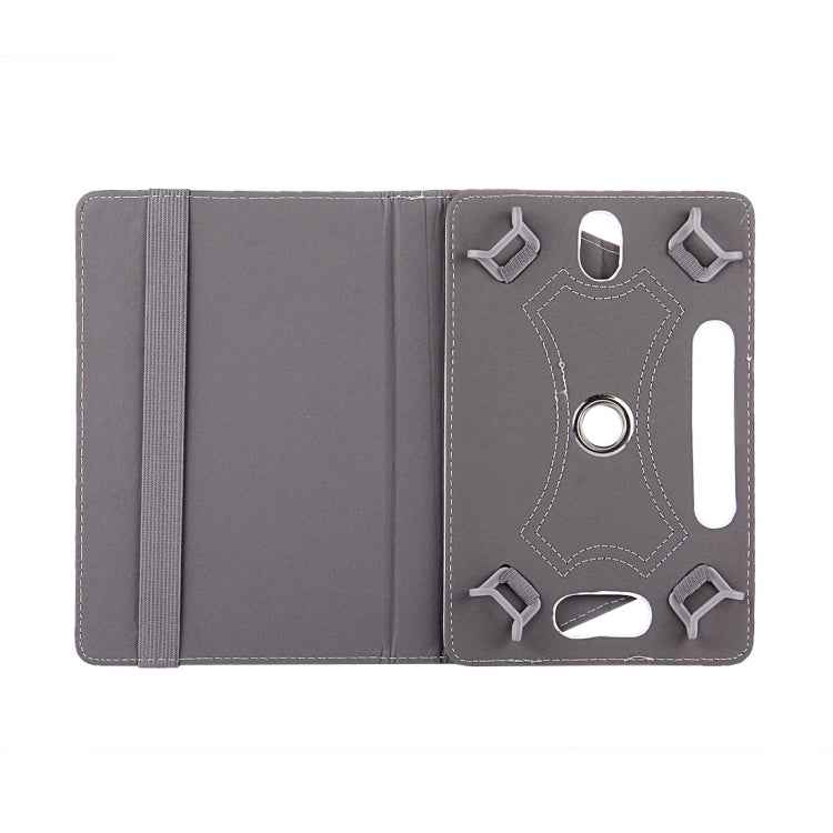 7 inch Tablets Leather Case Crazy Horse Texture 360 Degrees Rotation Protective Case Shell with Holder for Galaxy Tab A 7.0 (2016) / T280 & Tab 4 7.0 / T230 & Tab Q T2558, Colorfly G708, Asus ZenPad 7.0 Z370CG, Huawei MediaPad T1 7.0 / T1-701u