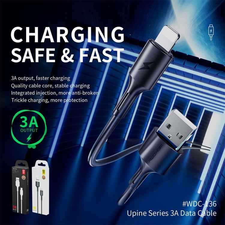 WK WDC-136 USB to Type-C / USB-C 3A Fast Charging Data Cable